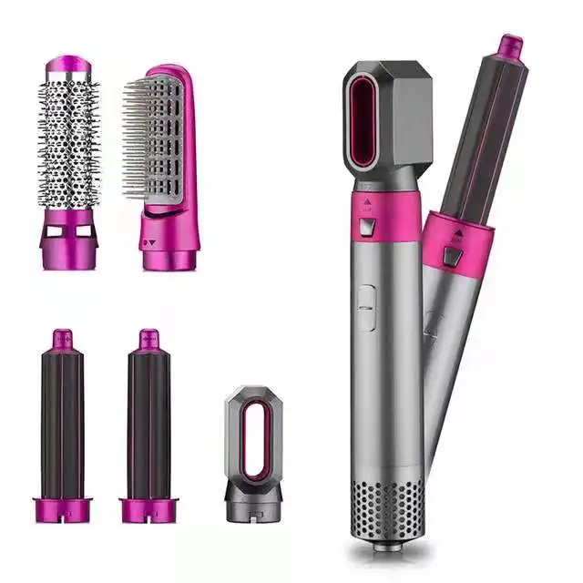 

5 in 1 new professional Dryer Straightener Electric hair curler set