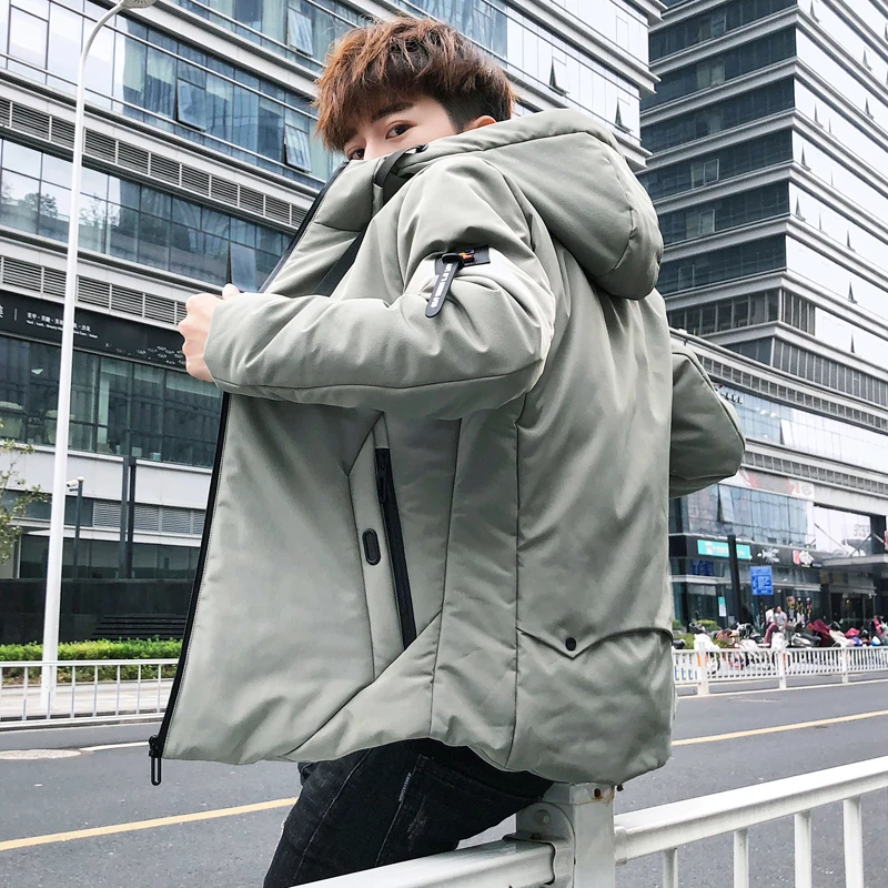 New winter clothing warm Warm Jacket  Hooded men fashion cotton coat
