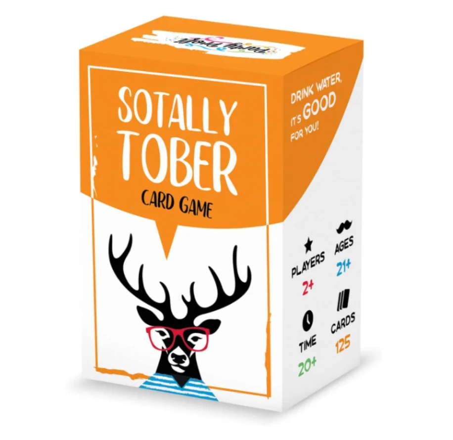 

Sotally Tober Drinking Game Adult drinking party card games