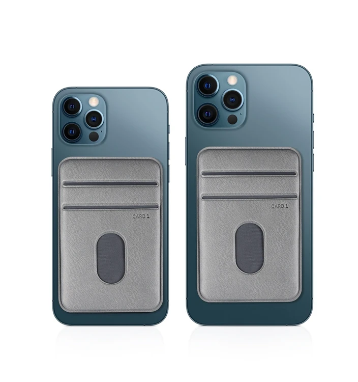 

Portable Pu Leather Wallet Elegant And Simple Mobile Phone Card Holder Magnetic