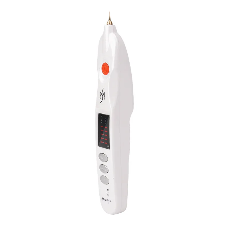 

Laser Plasma Pen Tattoo Mole Freckle Spot Mole Tag Removal Beauty Care Machine, White golden silver black