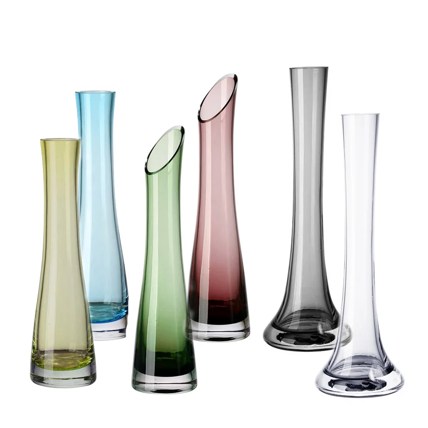 Venta al por mayor jarron de cristal-Compre online los ...