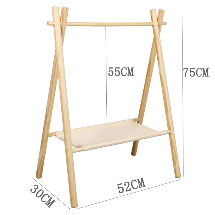 

Wholesale Pet Hanger Pet Wardrobe Cat and Dog Solid Wood Dog Wardrobe Storage Cabinet Coat Rack Outdoor Wooden Stand