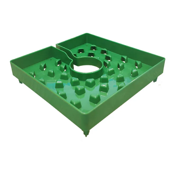 

CHIN-UP FloraCap Plastic Block Cover - 6-Inch for greenhouse, Green