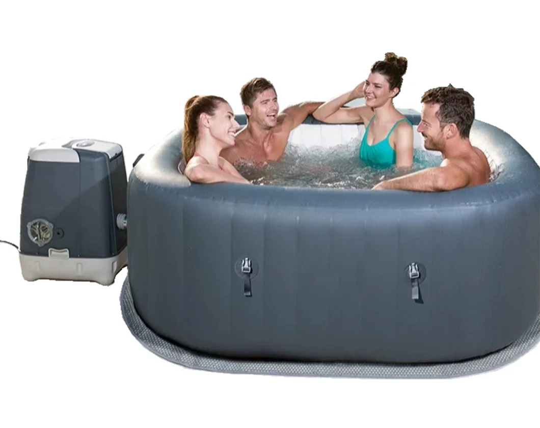 

Adult inflatable spa massage bathtub family hot spring bath outdoor family inflatable spa