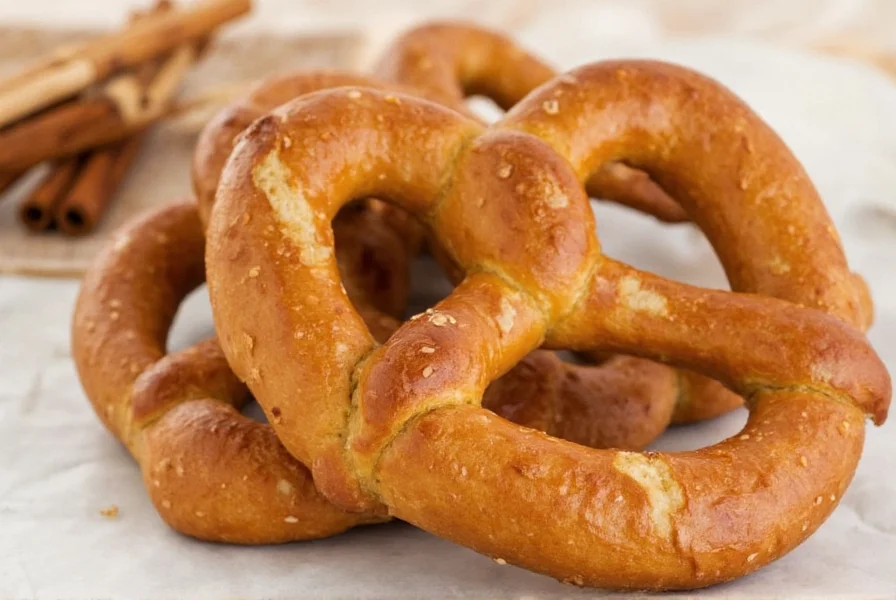 cinnamon pretzels