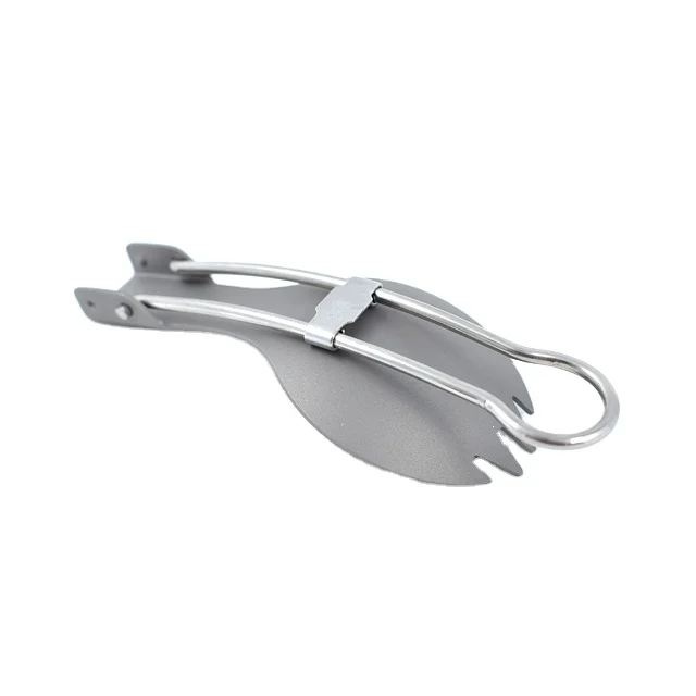 

Outdoor Camping Ultralight Pure Titanium Folding Spoon