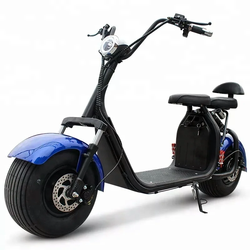 

The most fashionable city coco 2 wheel electric scooter for adult, Black white blue red golden