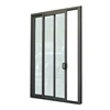 Aluminum tempered glass entry sliding door 2019 commercial door design