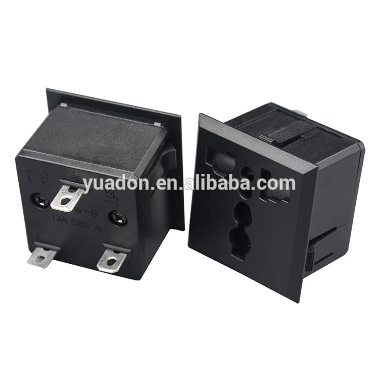 High quality multiple electrical outlet PDU UPS mounted inlet socket - ANKUX.COM