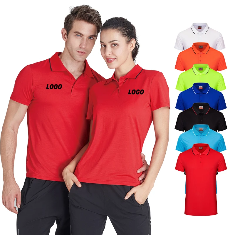 

High quality custom new design your own mens and ladies dry fit polo t shirt, Green,white,orange,black,acid blue,red,dark blue/customized