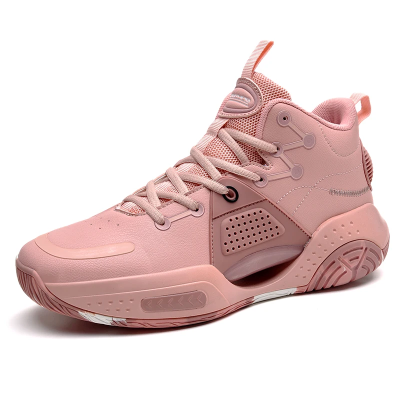 

High Quality Shockproof Free Shipping Shoes Some Countries Leather PU Rubber Sole Shoes Basketball Sport Basketball Shoes