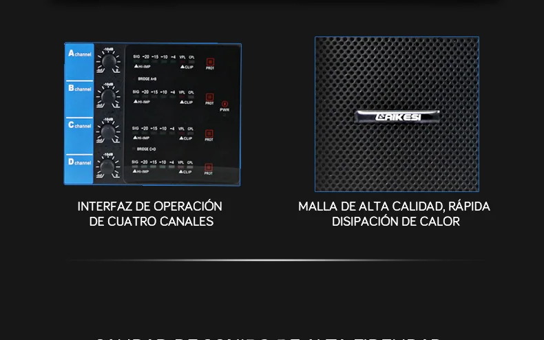 Amplificador de Potencia Audio Professional FP Serie ВЫСОКОЕ КАЧЕСТВО