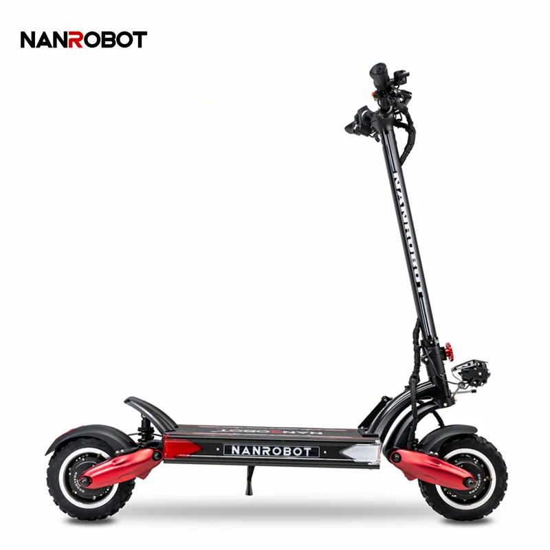 

NANROBOT LS7+ 60v 2400w dual motor two wheel off road fat tire electric e scooter