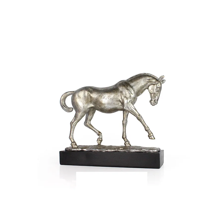 Horse Statue Animal Sculpture 2020 Newly Design Wholesale Resin Figurine Polyresin for Home Decor Resin Fashion Home Decoration details