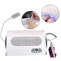 

3in1 Nail Machine 54W Dry Nail Gels Vacuum Cleaner Suction Dust Collector 25000RPM Drill Machine Pedicure Remover Polisher Tools