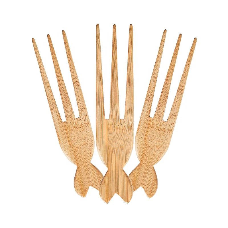 

New Arrival Natural Bamboo Custom Logo Eco-friendly Detangling Afro Pick Comb