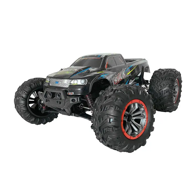 

2020 9125 RC Truck 1/10 4WD RC Car 2.4G 6km/h High Speed RC Cars Short course Waterproof Racing Toys, Red/blue