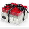 Long Last Rose 5-6cm A grade Preserved Roses In Acrylic Box