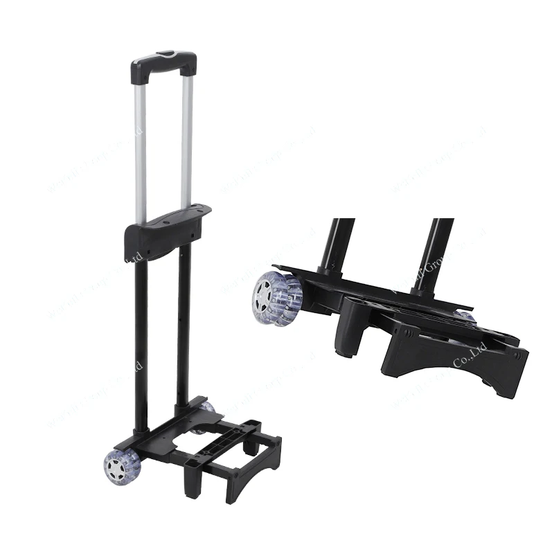 School Bag Hand Luggage Frame With Wheels Telescopic Trolley Handle