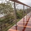 Daiya deck railing spindle with wire cable rope for deck and balcony