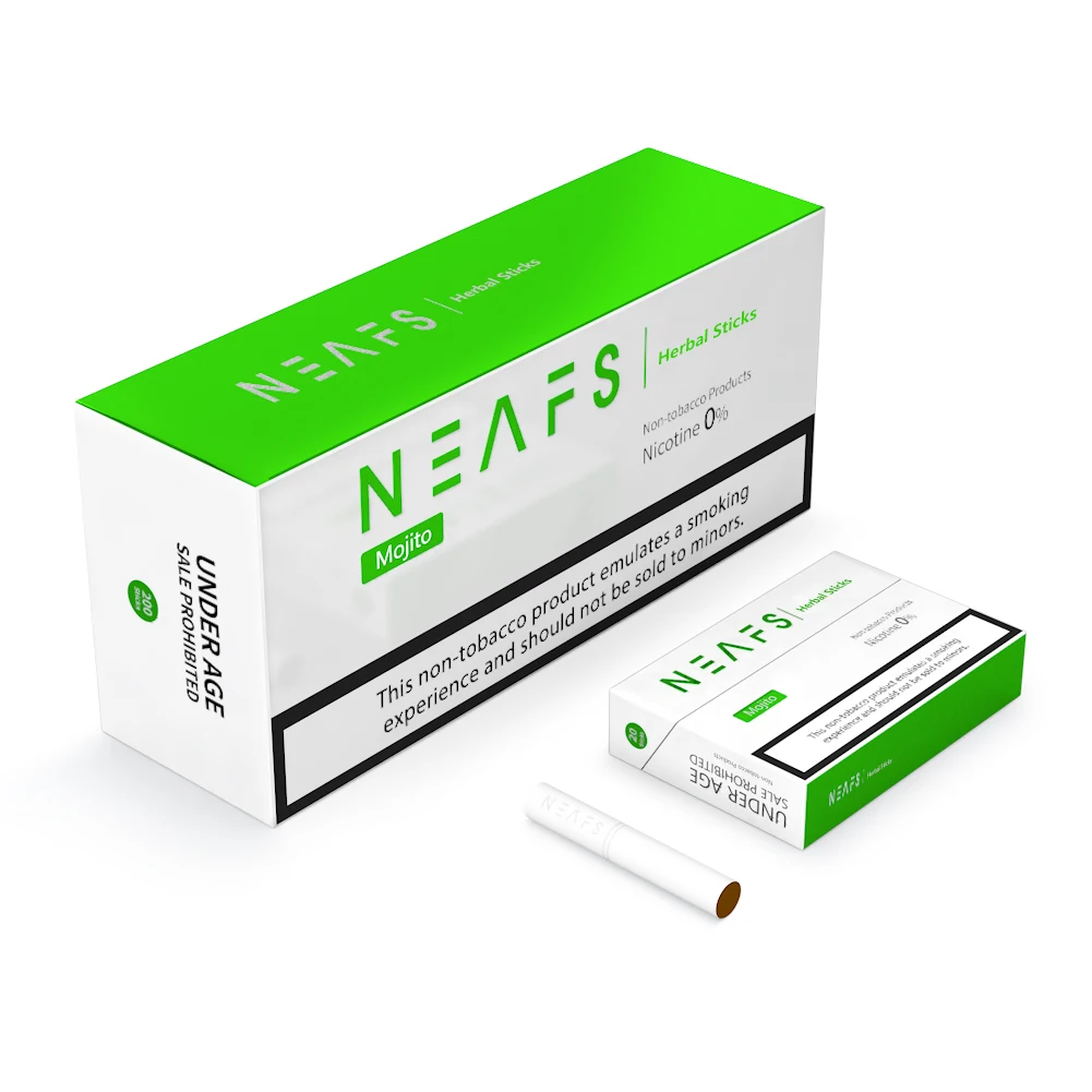 

2021 new neafs brand Health Products Tea Leaf E cigarette Heated Botanical Herbal Sticks Use with Heating Device