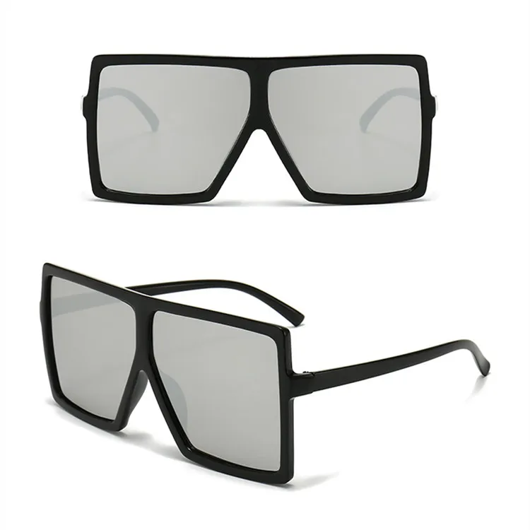 

Eyewear 2021 fashion trendy brand designer sun glasses big square oversized shades sunglasses
