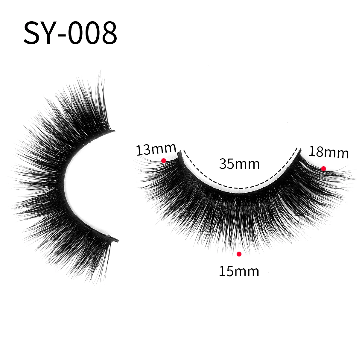 

Hot Selling Natural Length 3D Mink Eyelashes Real Siberian Dramatic Mink Lashes With Custom Lash Box