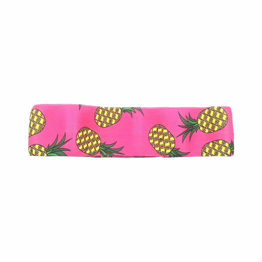

NATUDON Whole Sale Home Workout Print Fabric Booty Band With Logo, Muticolor