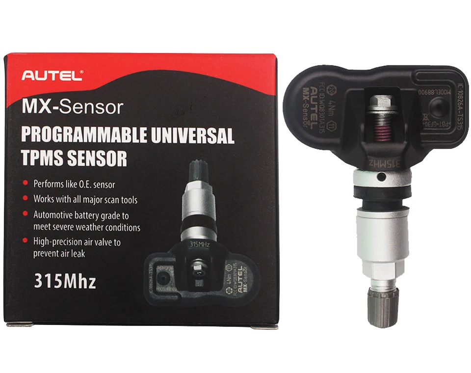 

Wireless 433MHz 1 Sensor Programming with Autel TPMS service tools