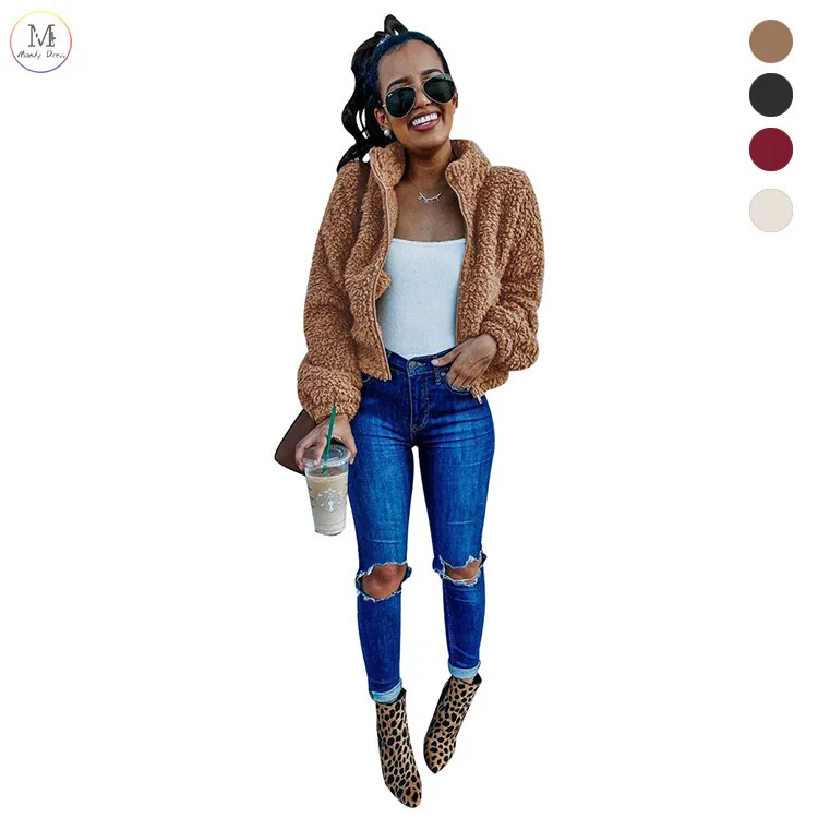 

New Fashion Casual Sexy Ladies Thick Coat Outwear Jacket Cozy Trench Custom Cardigan Women Winter Coats Factory In China, Picture