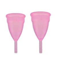 

CE certified silicone menstrual cup fda multi color reusable lady cup menstrual for women aneer menstrual cup