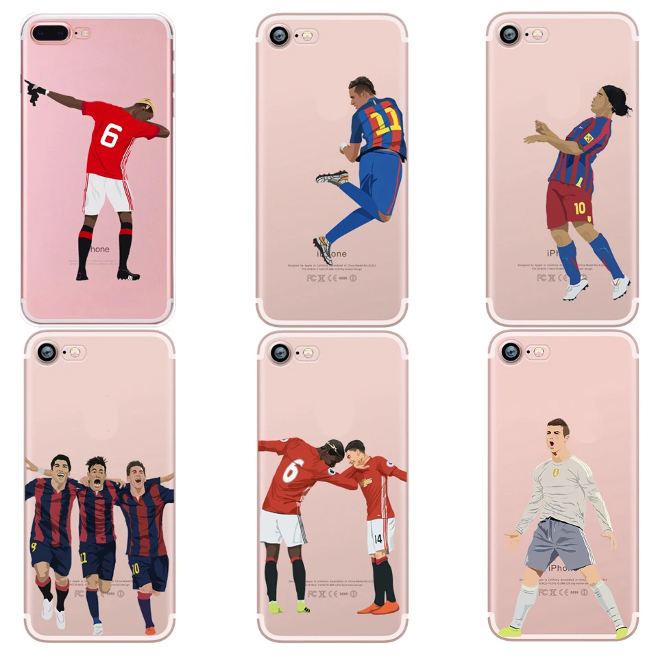 

Custom Print Soft TPU Phone Case for iPhone 5 5S SE 6 6S 7 8 Plus Football Sports Clear Cover for iPhone X XS XR 11 Pro Max
