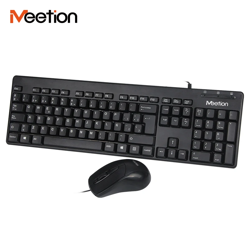 

Hot Sale Cheap Quiet USB Wired Keyboard Mouse Combo Waterproof Stock Technology China Wholesale Switches for Keyboard 1000