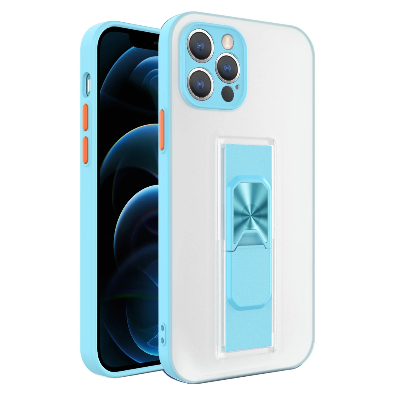 

Hotsale 3 In 1 Antiscratch Shockproof Magnetic Phone Case For AIphone 1 2 Accessories, 7 colors