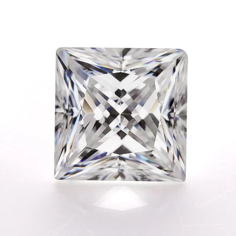 

Messi gems GRA Pass Tester Wholesale Princess Cut 1CT 2CT 3CT 4CT 5CT 6CT VVS DEF GH Synthetic Diamond Moissanite