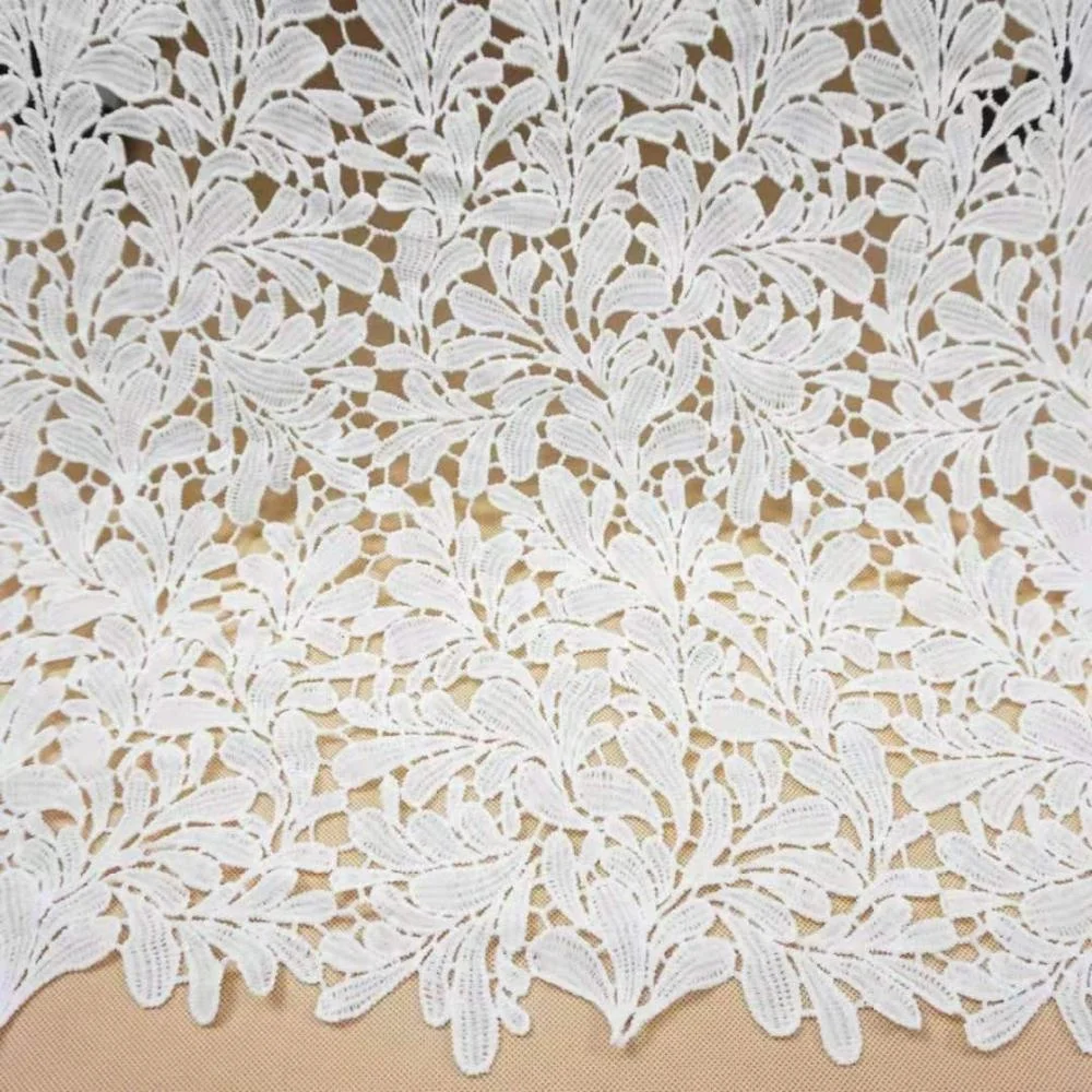 

2020 New design Lace fabric High quality plain white fabrics for dress Ladies dresses fancy fabric, Dtm