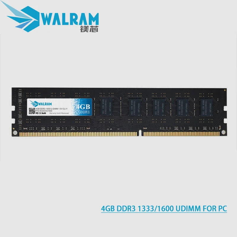 factory oem lifetime warranty 4gb ddr3 1333/1600 pc ram for desktop memoria
