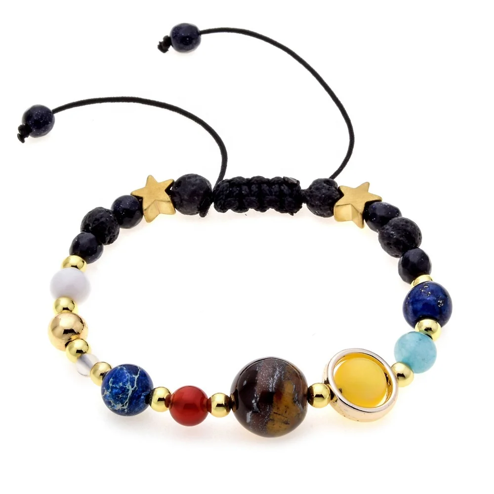 New Universe Galaxy Solar System Eight Planet Bracelets Guardian Stars ...