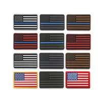 

High Quality Stock Tactical 3D USA American Country Flag Soft PVC Patch