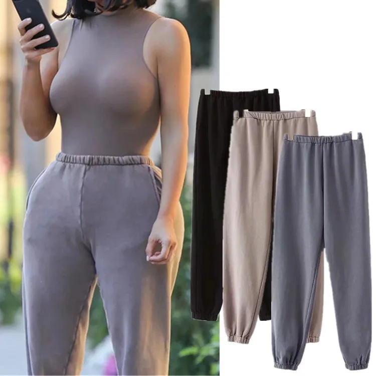 

Women casual loose jogger sports fitness pants trousers sweatpants, Customized color