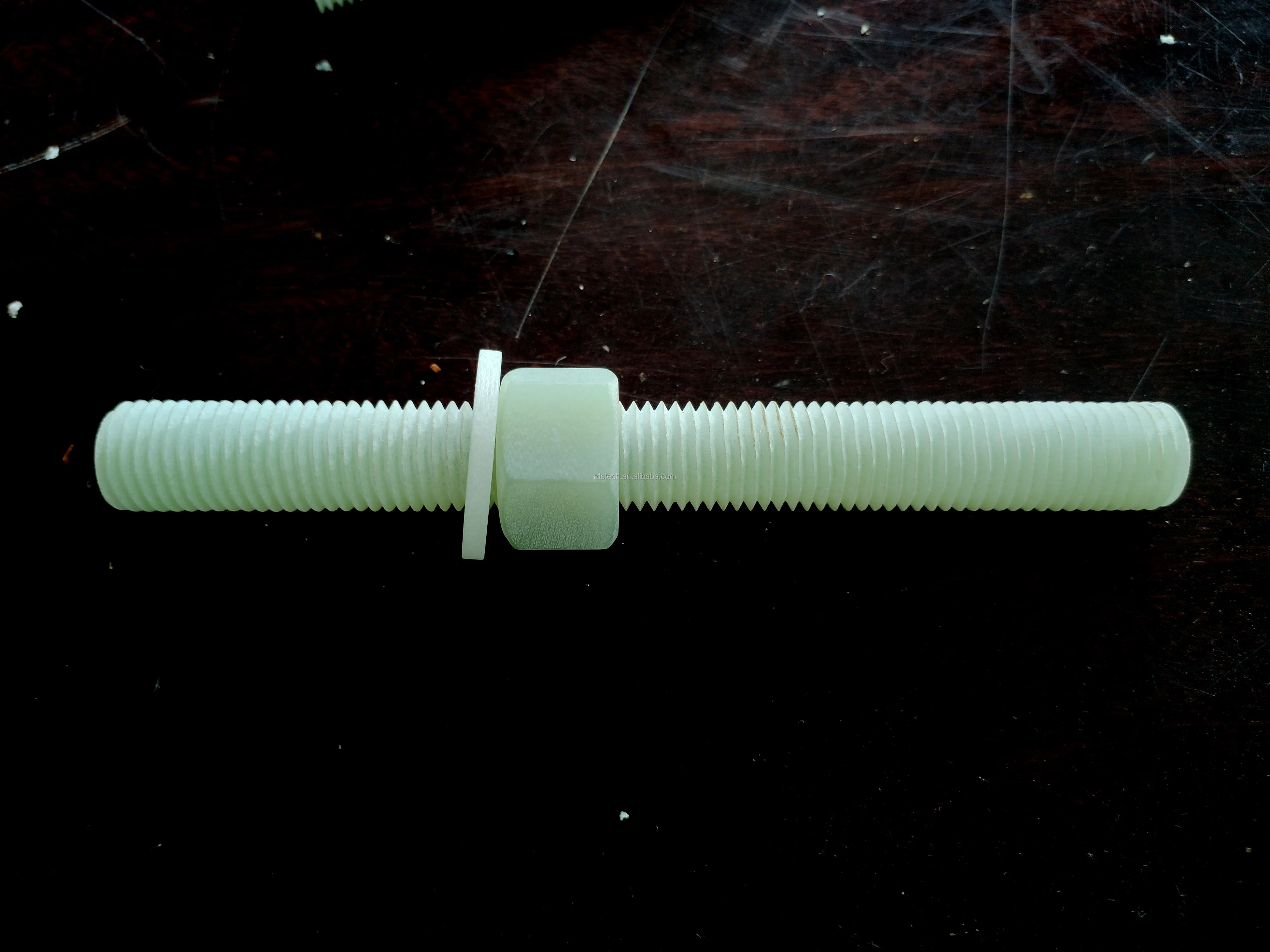 Epoxy Fiberglass Fr4 Processed Bolts Screw Stud Plastic Bolt Nut Buy