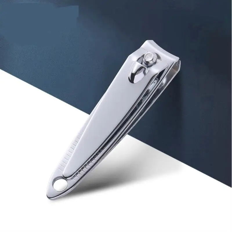 

Factory Wholesale Manicure tools 602 Nail Clipper With Nail File Exquisite Carbon Steel Small Baby Nail Clippers, Silver