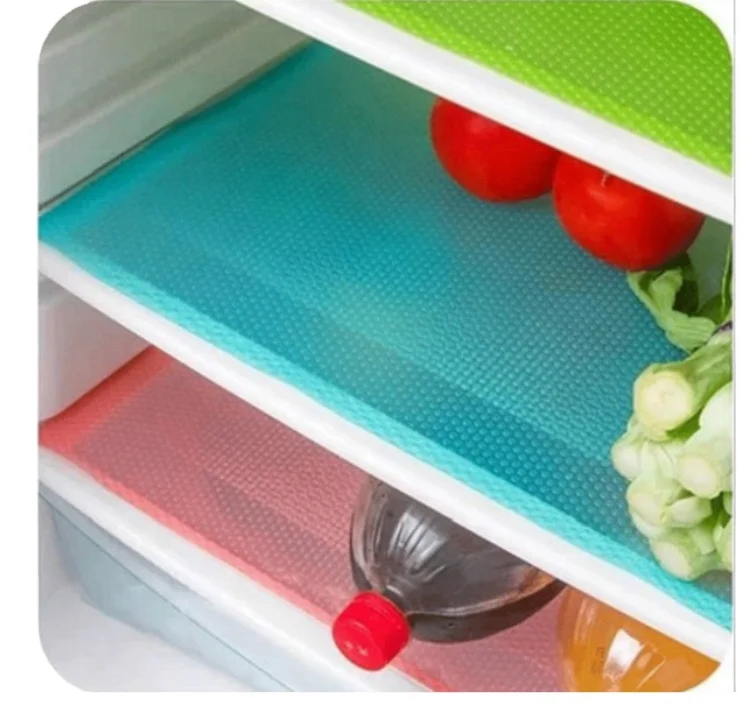 

food grade EVA Washable Fridge Mats Liners to keep refrigerator cleaning, Custom color