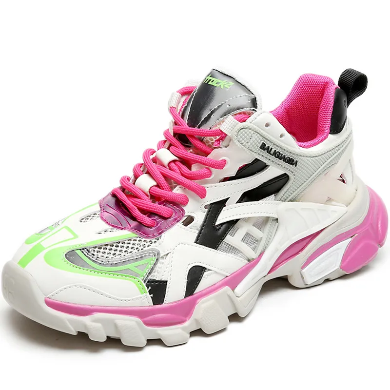 

Custom logo Women's Platform Sneakers 2020 Fashion Women Mesh Breathable Chunky Shoes Ladies Trainers Sport Shoes Footwear