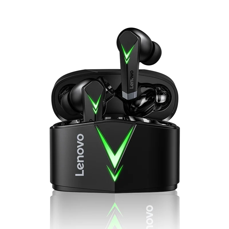 

For LP6 Tws Gaming Earbuds Hifi Low Latency Noise Reduction In-Ear Blue Tooth 5.0 Earphones Wireless for Lenovo LP6