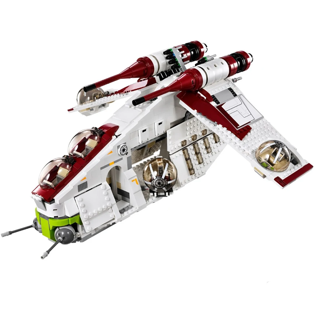 

81043 05041 1175+pcs Wars on Star Toy 75021 Republic Gunship Building Blocks Kids Toys For Children Gift