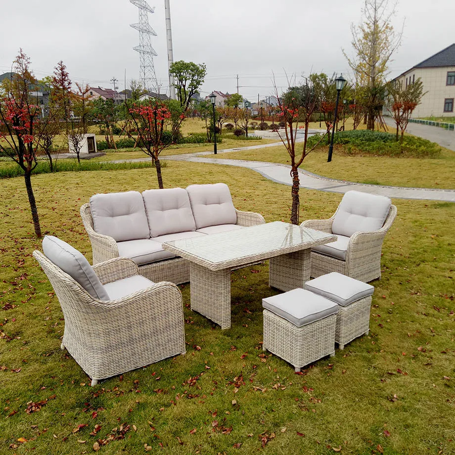 Luxury Garden Sets Rattan Sofa Sets Outdoor Wicker Furniture Rattan Sofas Buy Rattan Sofa Sets