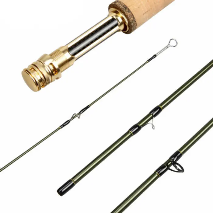 

China best supplier toray nano carbon IM12 fly fishing rod, Olive green/ customised