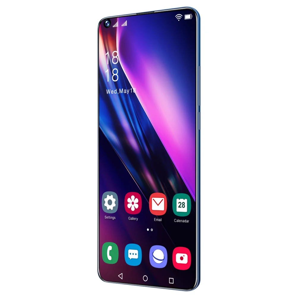 

2021 fashion Reolme7 big mobile smartphone cell phone